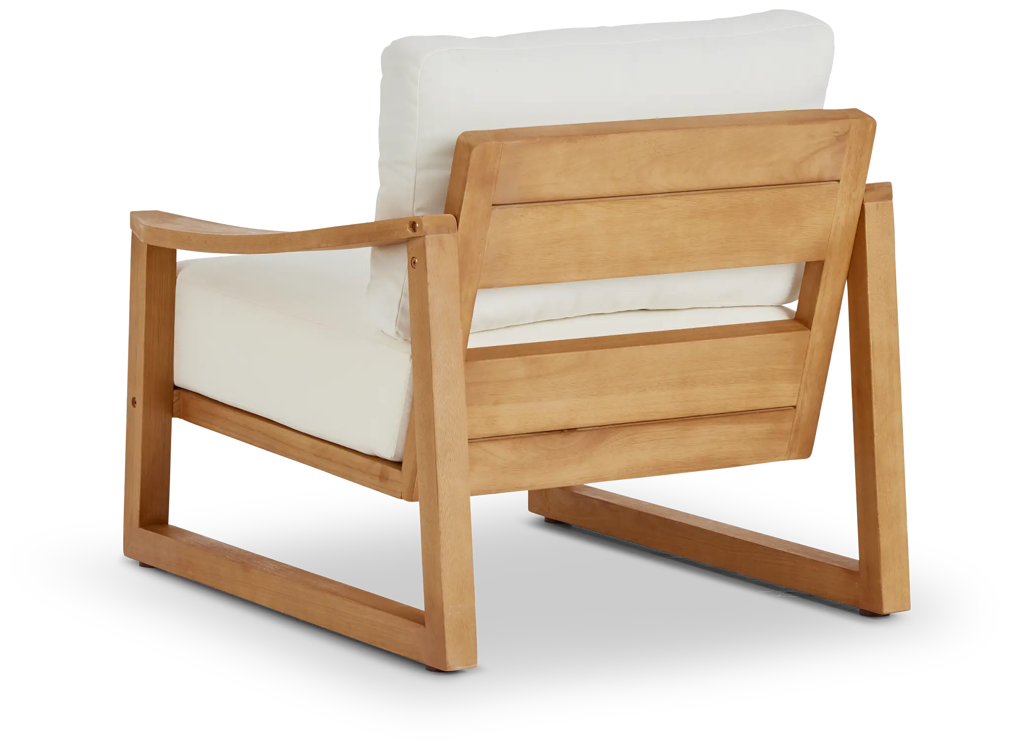 Tobago Light Tone Chair With White Cushion Tobago Light Tone Chair With White Cushion