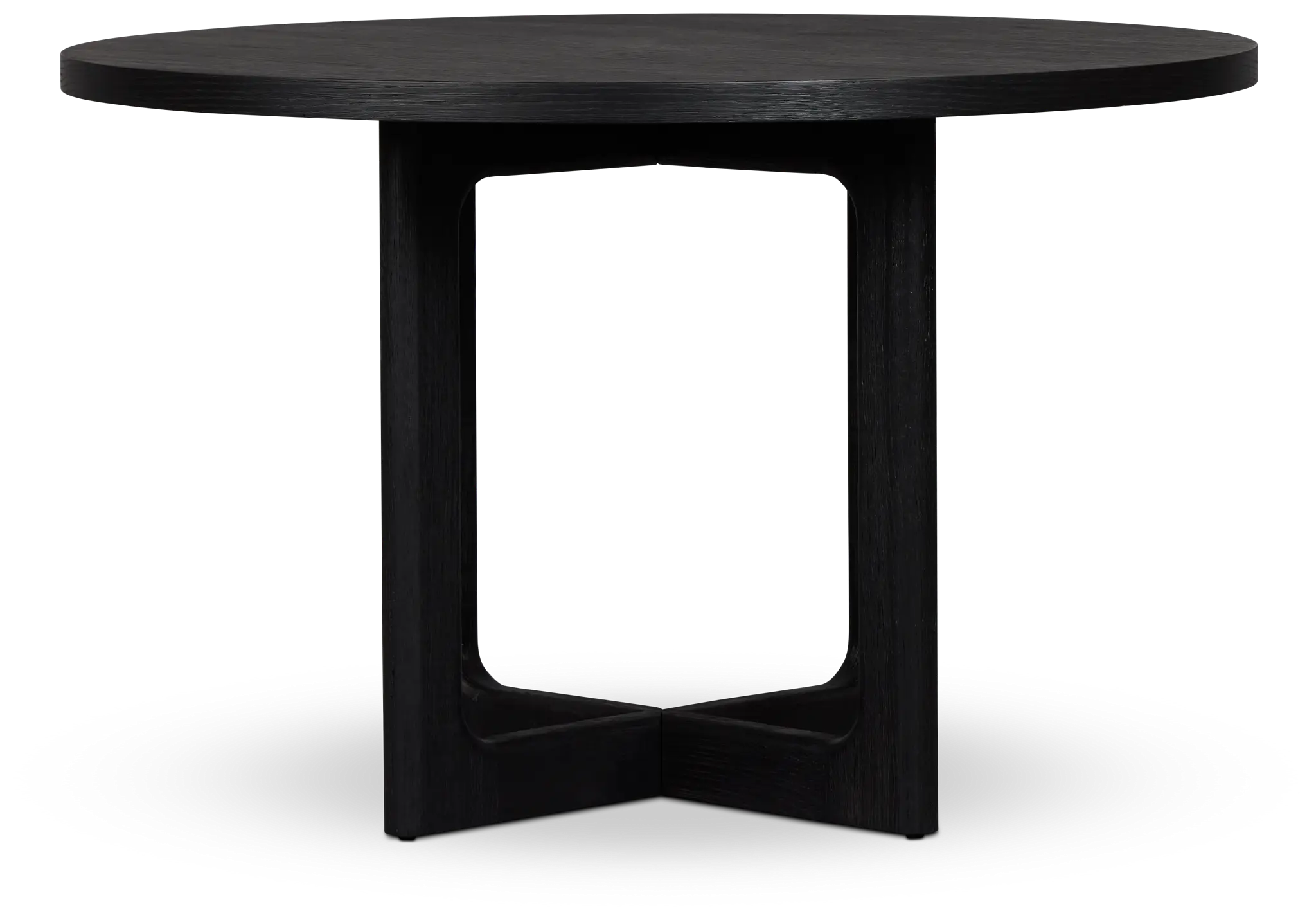 Santorini Black 47" Round Table Santorini Black 47" Round Table