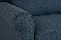 Cameron Blue Fabric Innerspring Sleeper