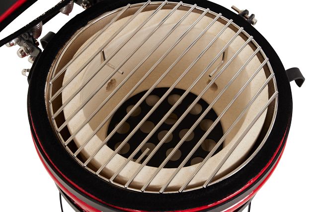 Kamado Red 13" Charcoal Grill