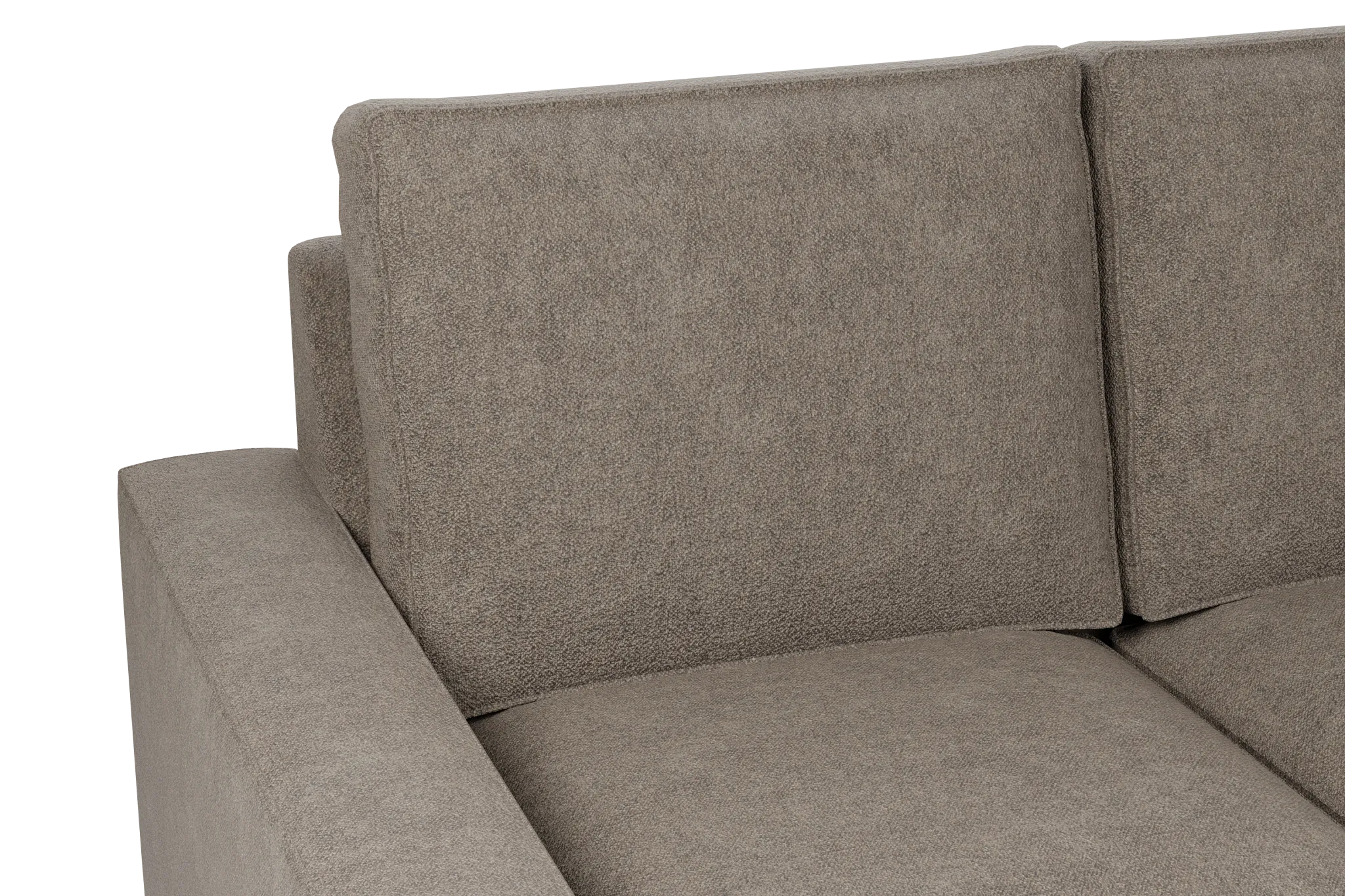 Edgewater Elite Brown 96" Sofa W/ 3 Cushions