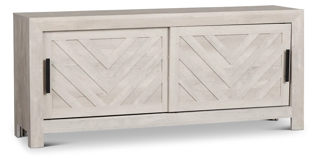 Delray White 60" Tv Stand