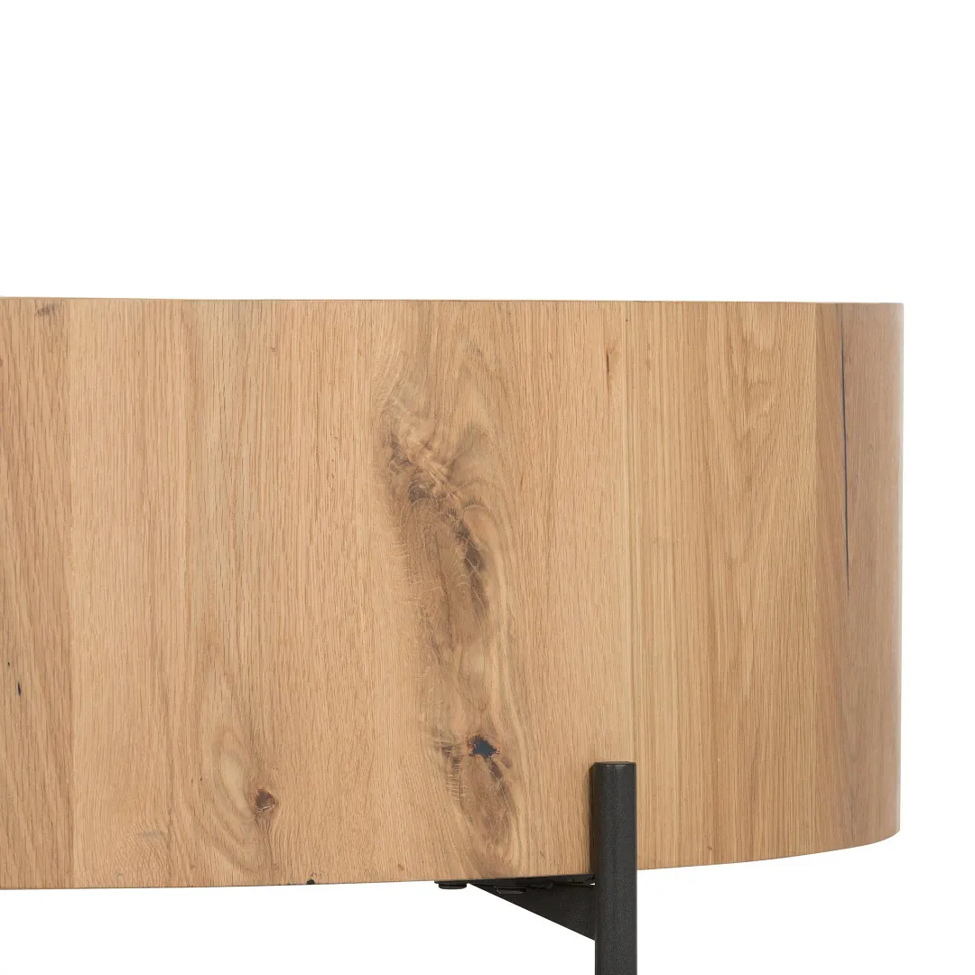 Reni Light Tone Round Coffee Table