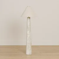 Hadia Ivory Floor Lamp
