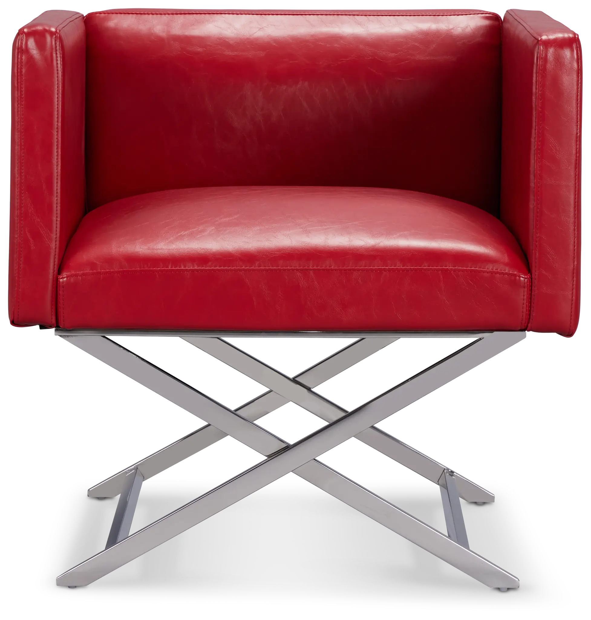 Leone Red Accent Chair Leone Red Accent Chair