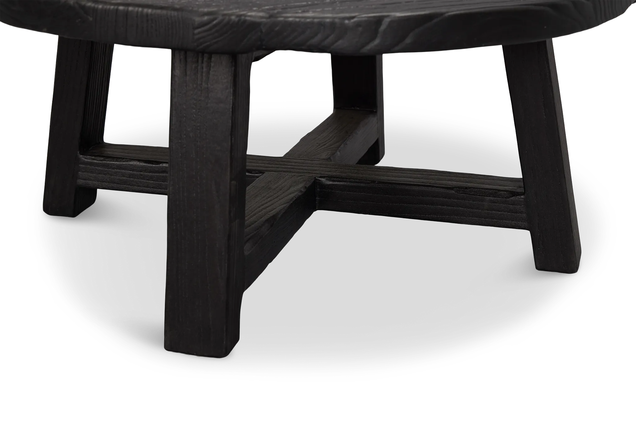 Ronan Black Round Coffee Table