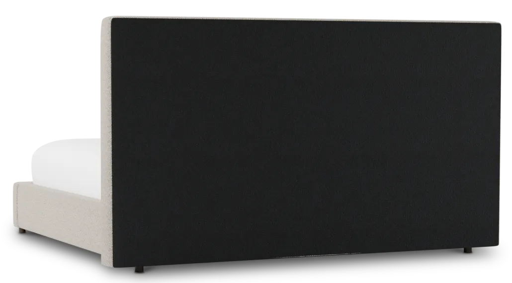 Grayton Gellar Brown 54" Upholstered Platform Bed