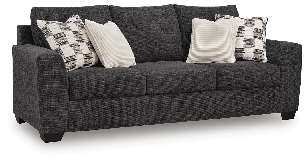 Loreo Dark Gray Micro Sofa