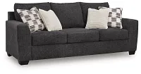 Loreo Dark Gray Micro Sofa