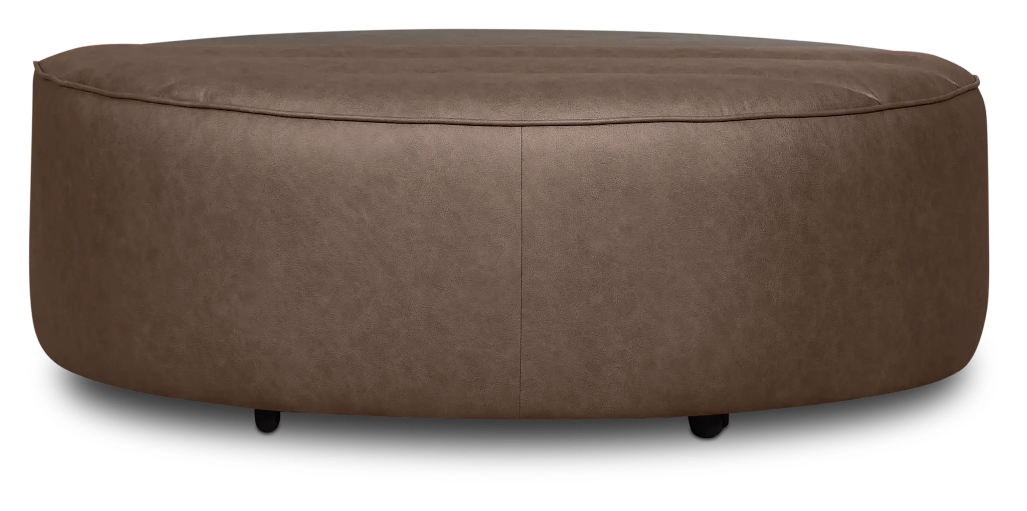 Sawyer Dark Brown Micro Storage Ottoman Sawyer Dark Brown Micro Storage Ottoman