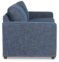 Davis Dark Blue Micro Memory Foam Sleeper