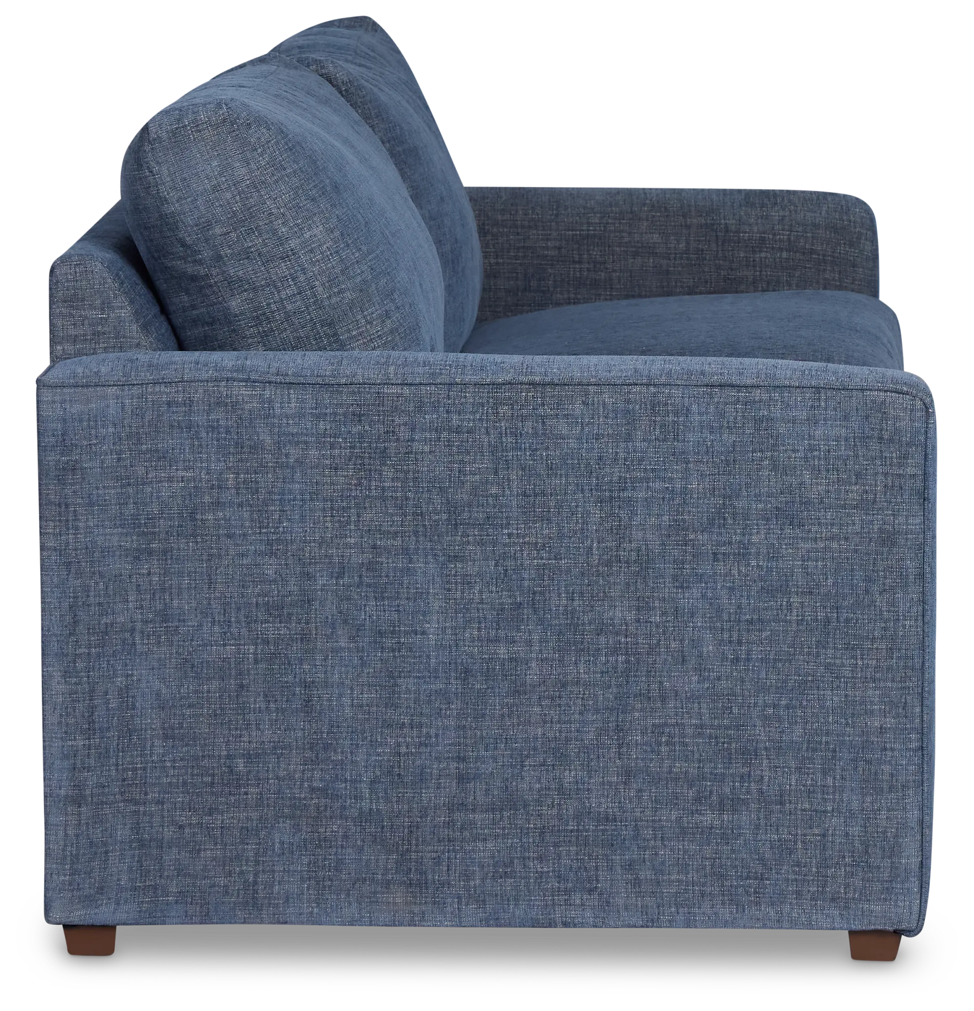 Davis Dark Blue Micro Memory Foam Sleeper Davis Dark Blue Micro Memory Foam Sleeper