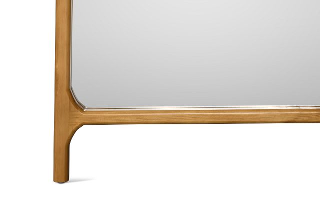 Dory Light Tone Floor Mirror