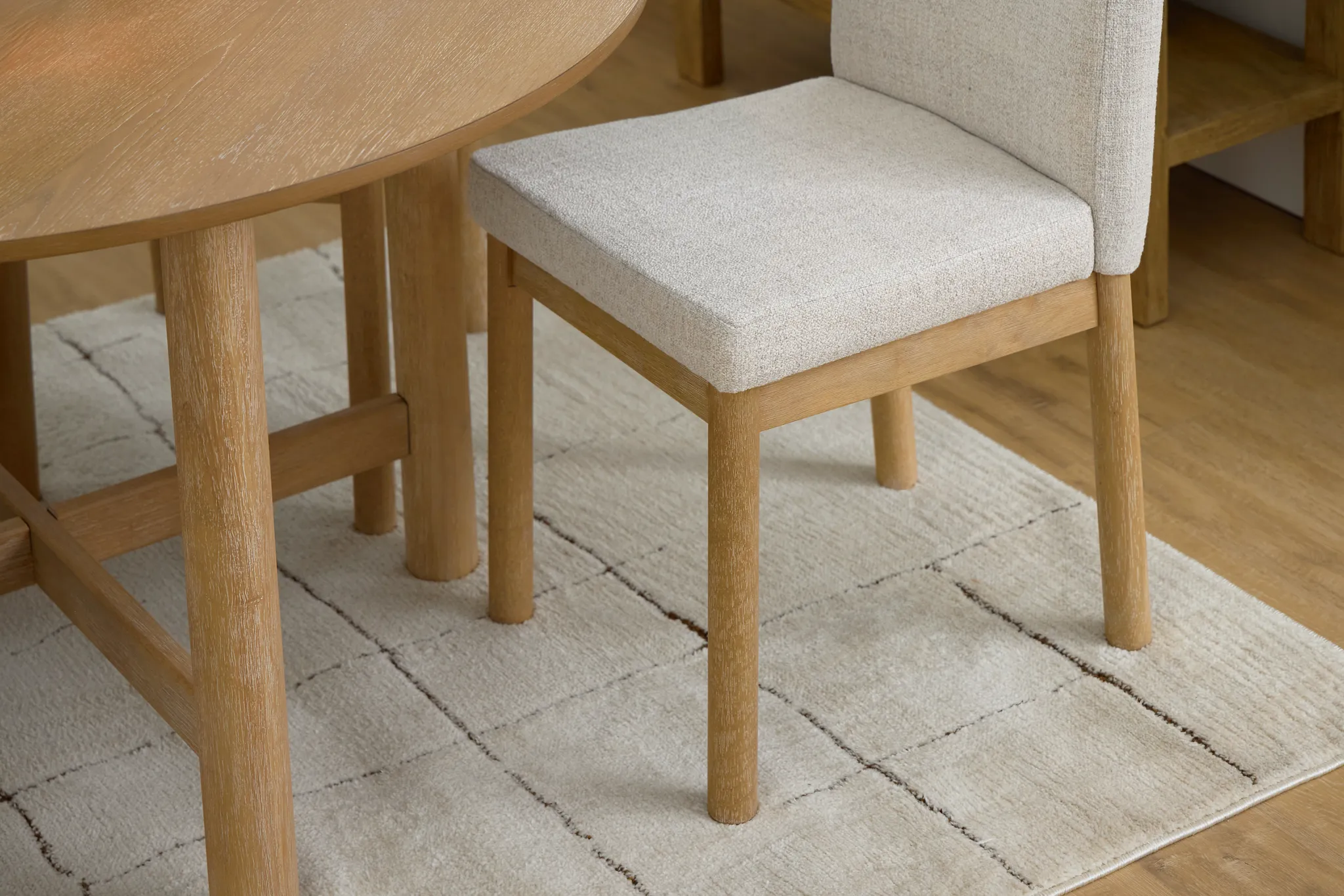 Taylor Light Tone Upholstered Side Chair