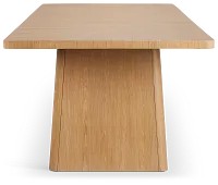 Malibu Light Tone Rectangular Table