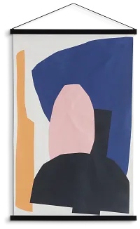 Imogen Multicolored Canvas Wall Art