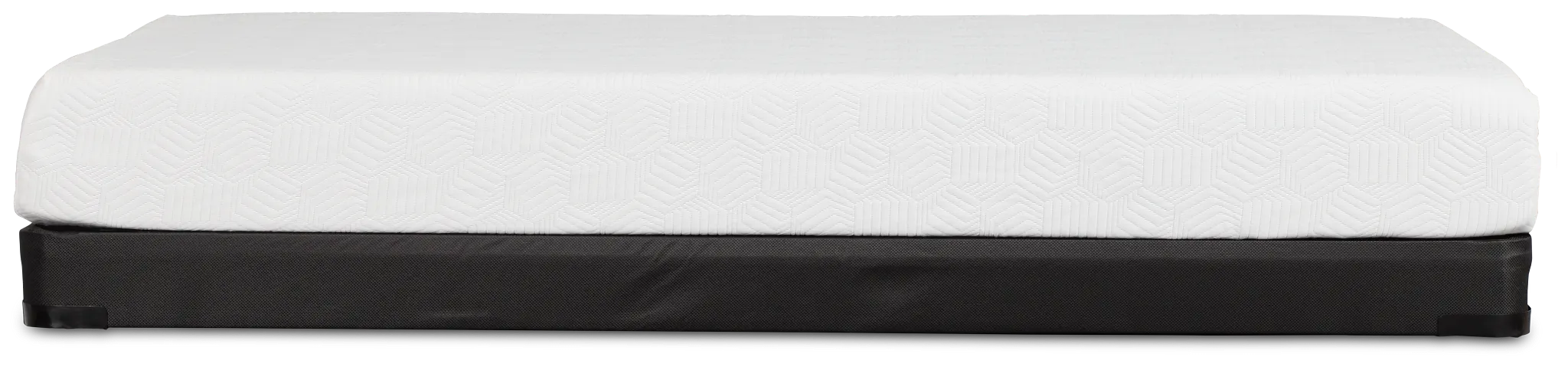 Rest & Renew By Zinus Gel Memory Foam Mattress 8" Cush Firm Low-profile Mattress Set