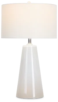 Bo Gray Glass Table Lamp