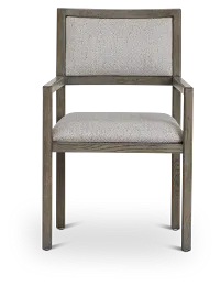 Mitcham Light Tone Wood Arm Chair