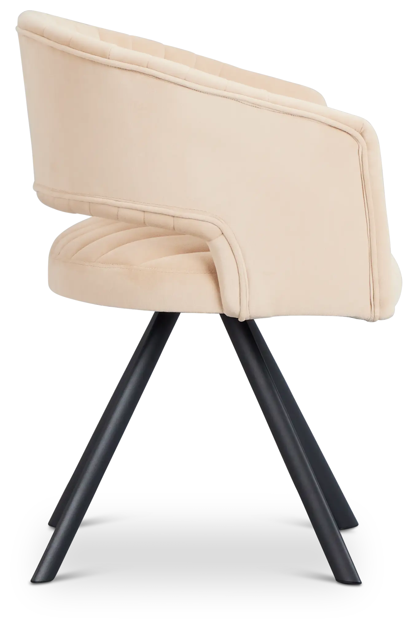 Mandy Beige Velvet Swivel Accent Chair Mandy Beige Velvet Swivel Accent Chair