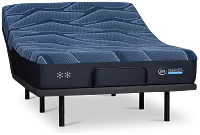 Iseries Nxg 2500 12.5" Plush Baselogic Gold Adjustable Base Mattress Set