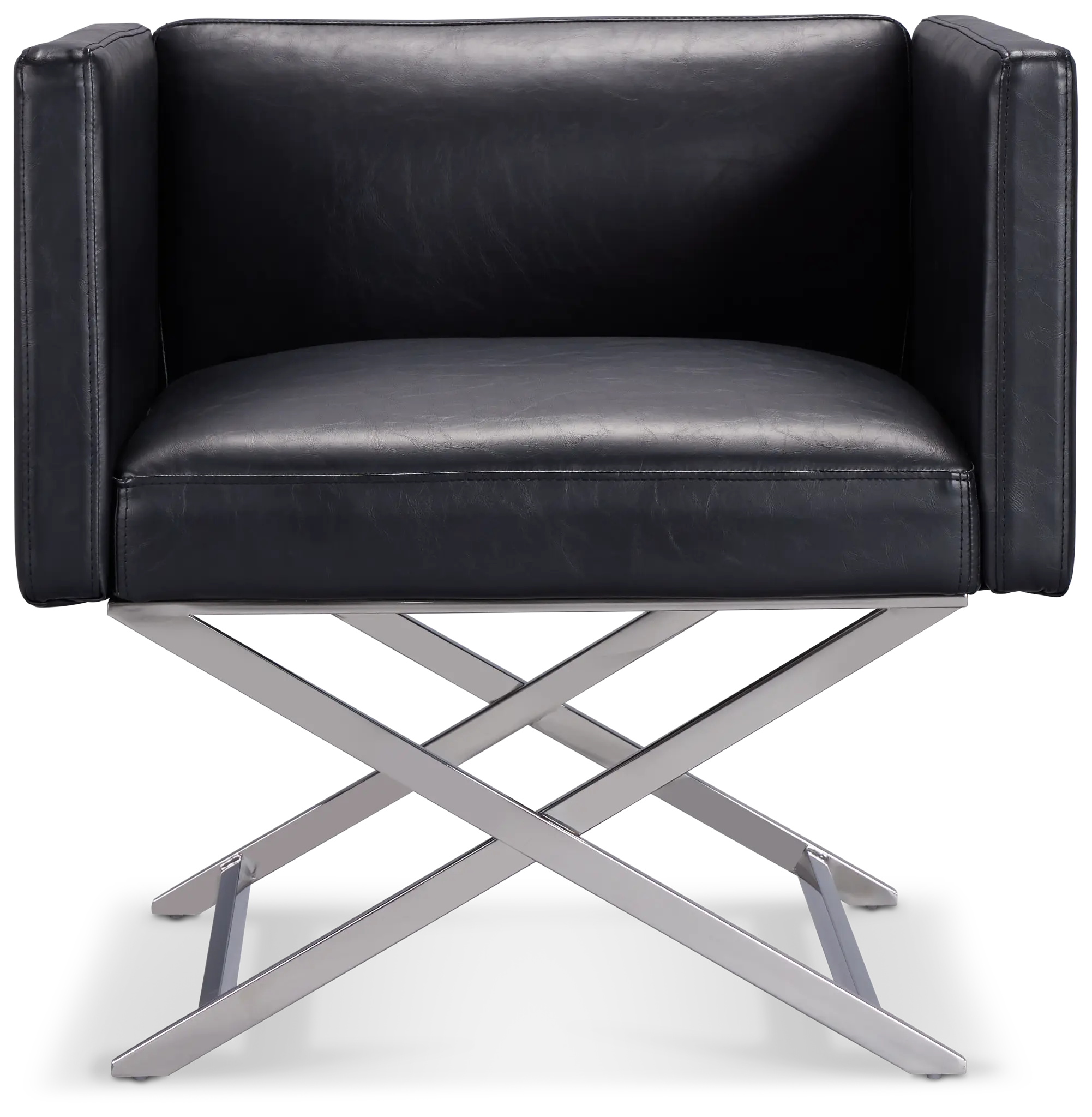 Leone Black Accent Chair Leone Black Accent Chair