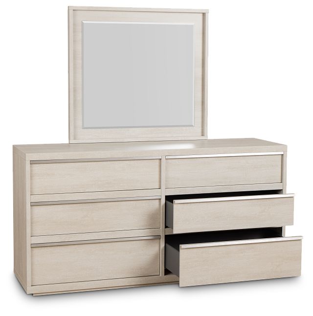 Capraia Light Tone Dresser & Mirror