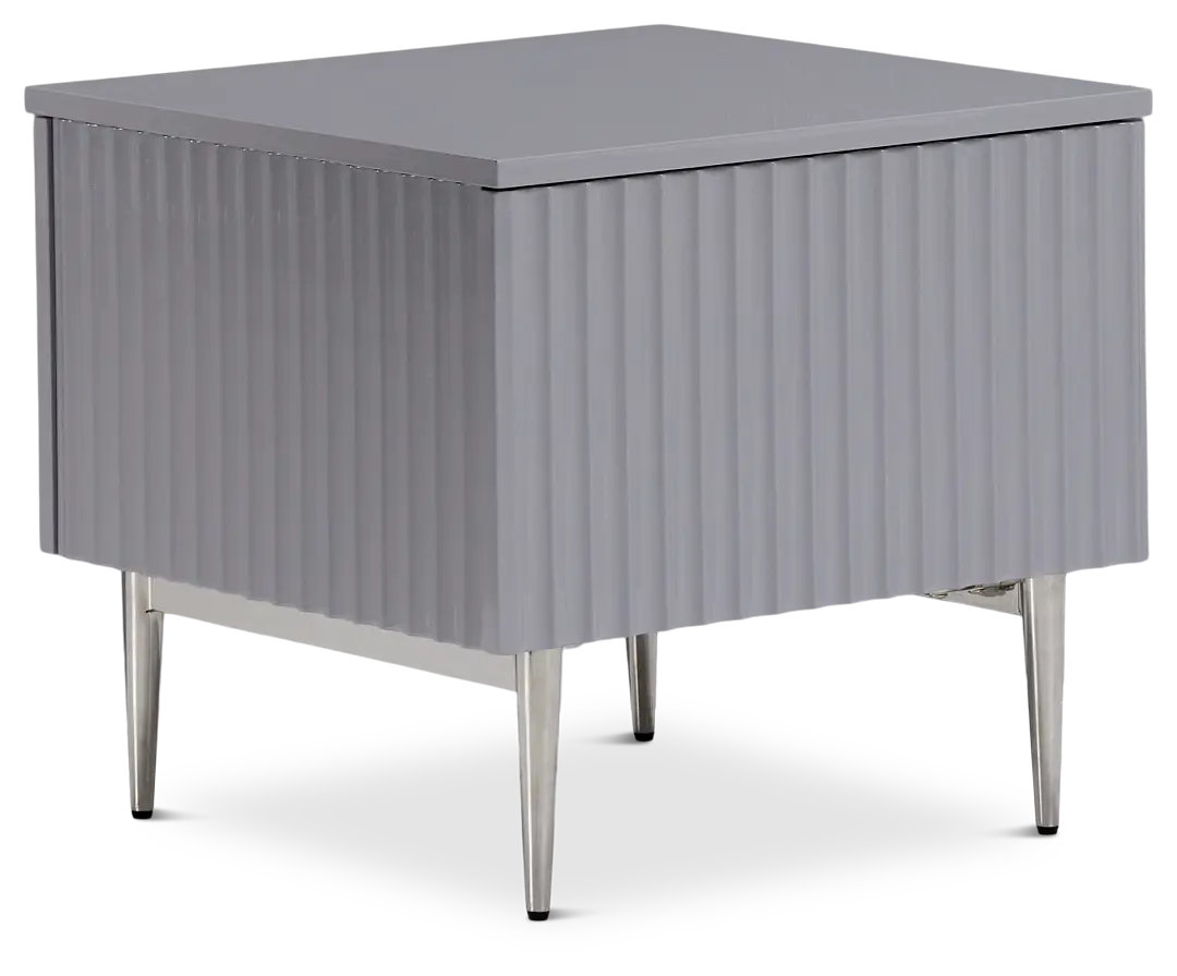 Surge Gray Rectangular End Table Surge Gray Rectangular End Table