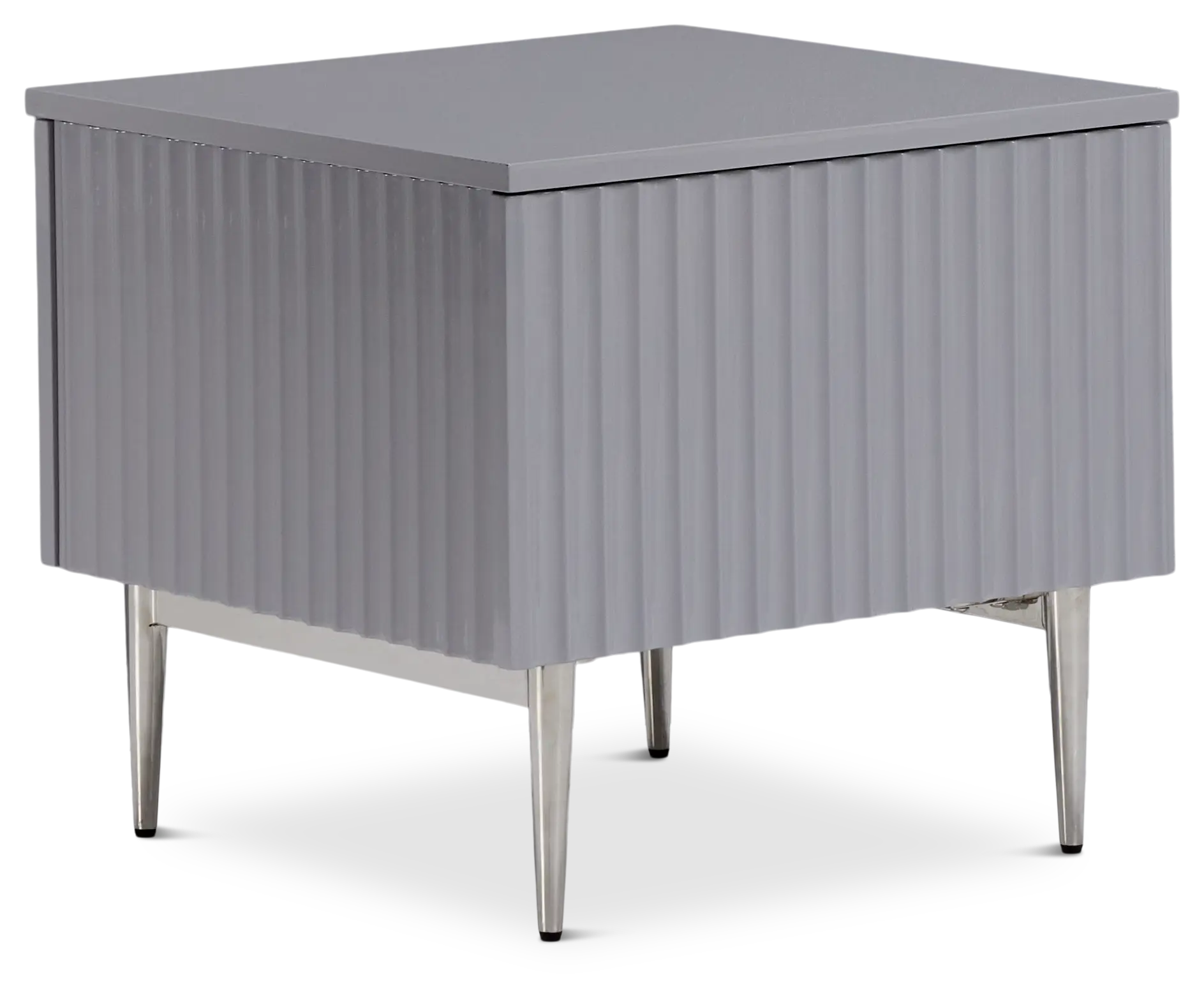 Surge Gray Rectangular End Table Surge Gray Rectangular End Table