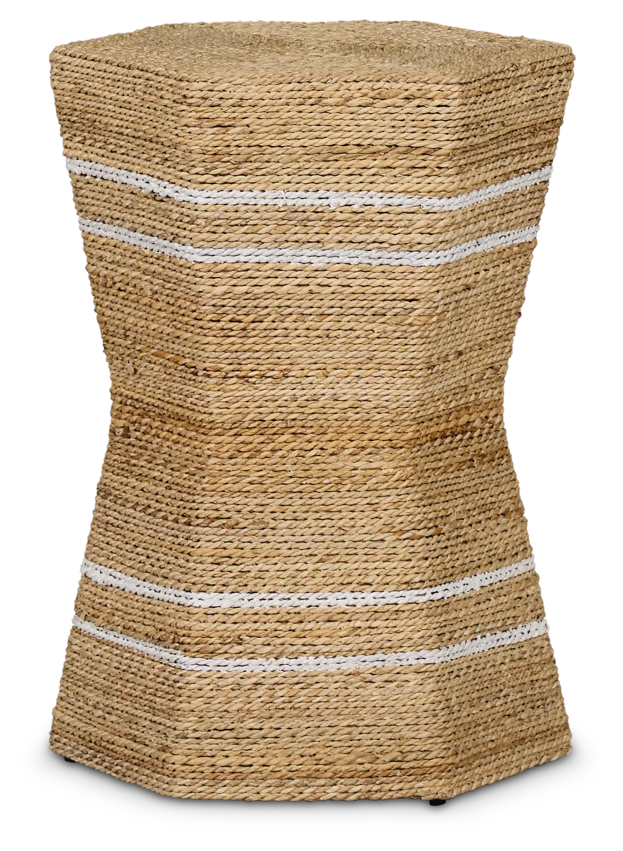 Sailor Woven Stripe Accent Stool Sailor Woven Stripe Accent Stool