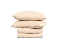 Rest & Renew Linen Blend Dark Beige Duvet Set