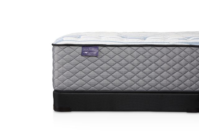 Kevin Charles By Sealy Signature Extra Firm Low-profile Mattress Set