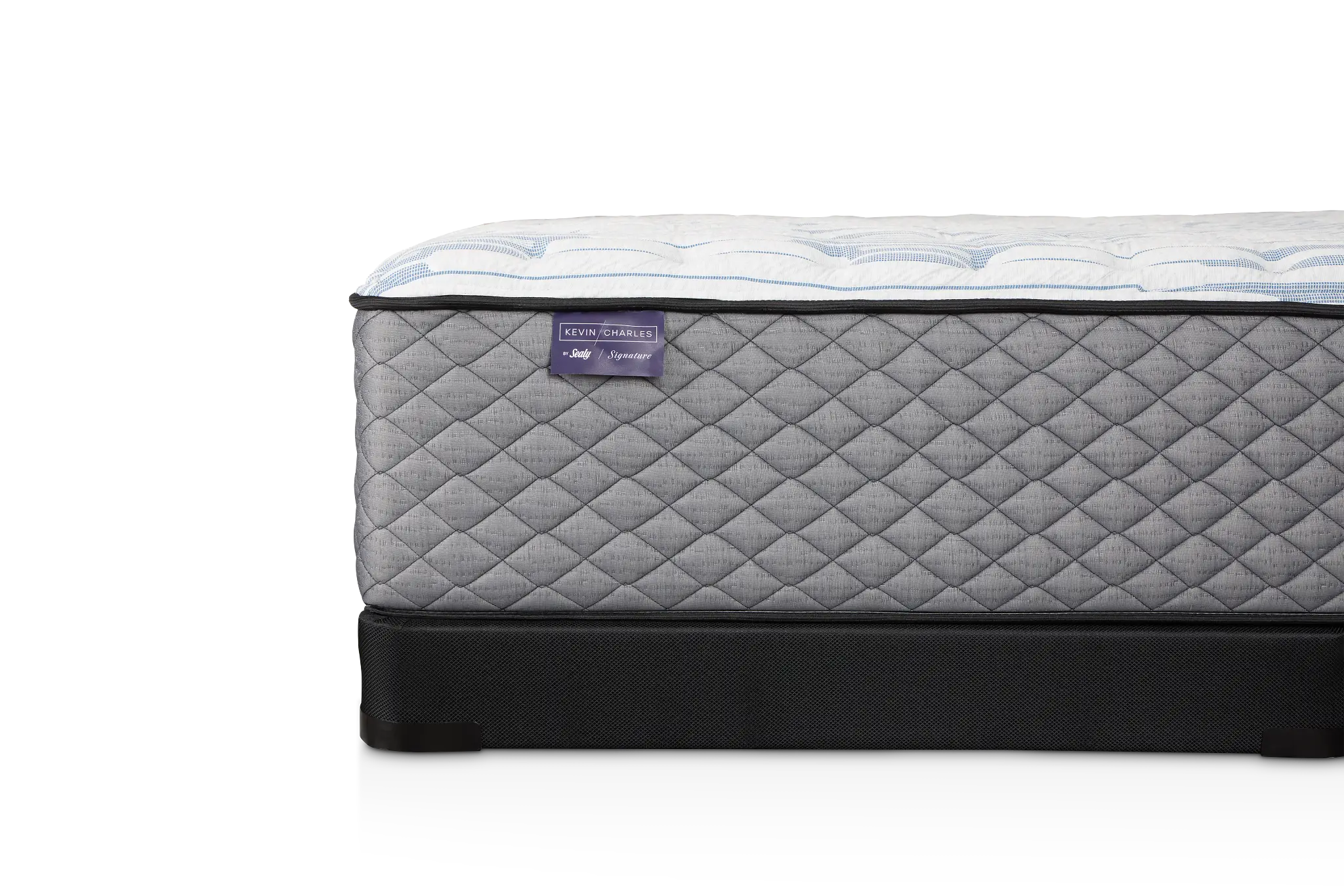 Kevin Charles By Sealy Signature Extra Firm Low-profile Mattress Set Kevin Charles By Sealy Signature Extra Firm Low-profile Mattress Set
