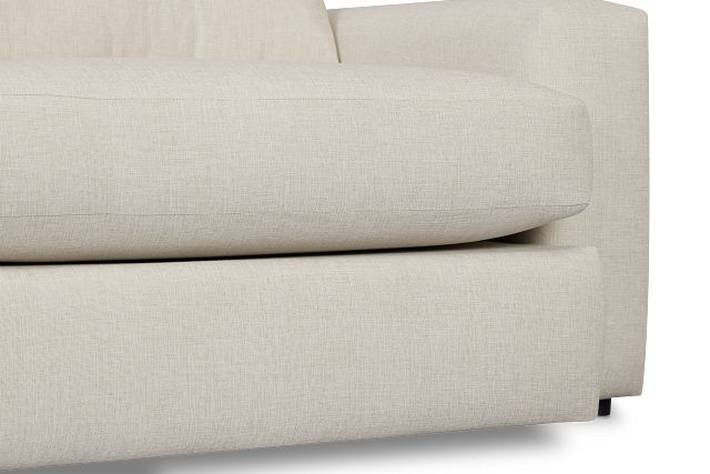 Brantley Light Beige Fabric Oversized Chair