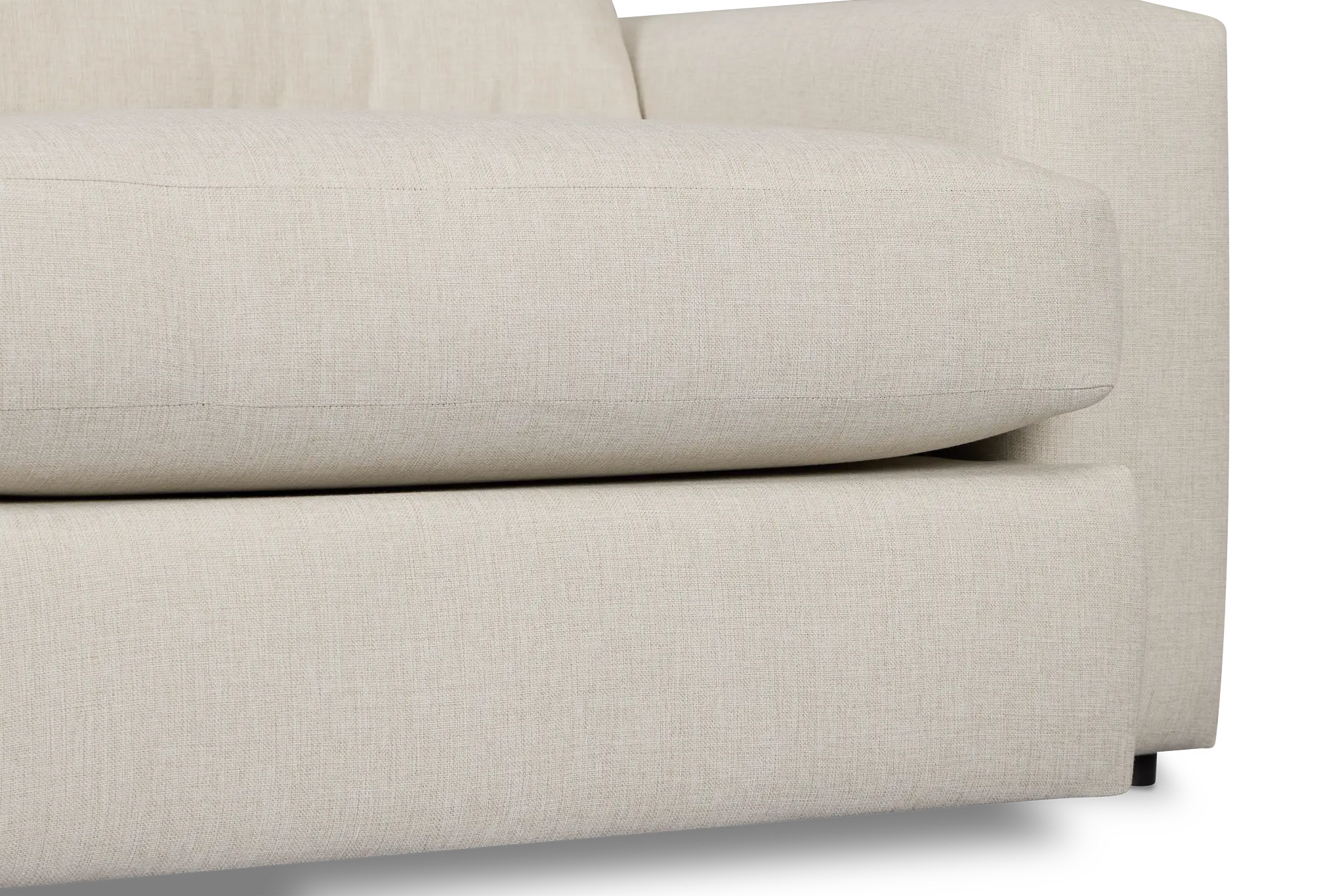 Brantley Light Beige Fabric Oversized Chair Brantley Light Beige Fabric Oversized Chair