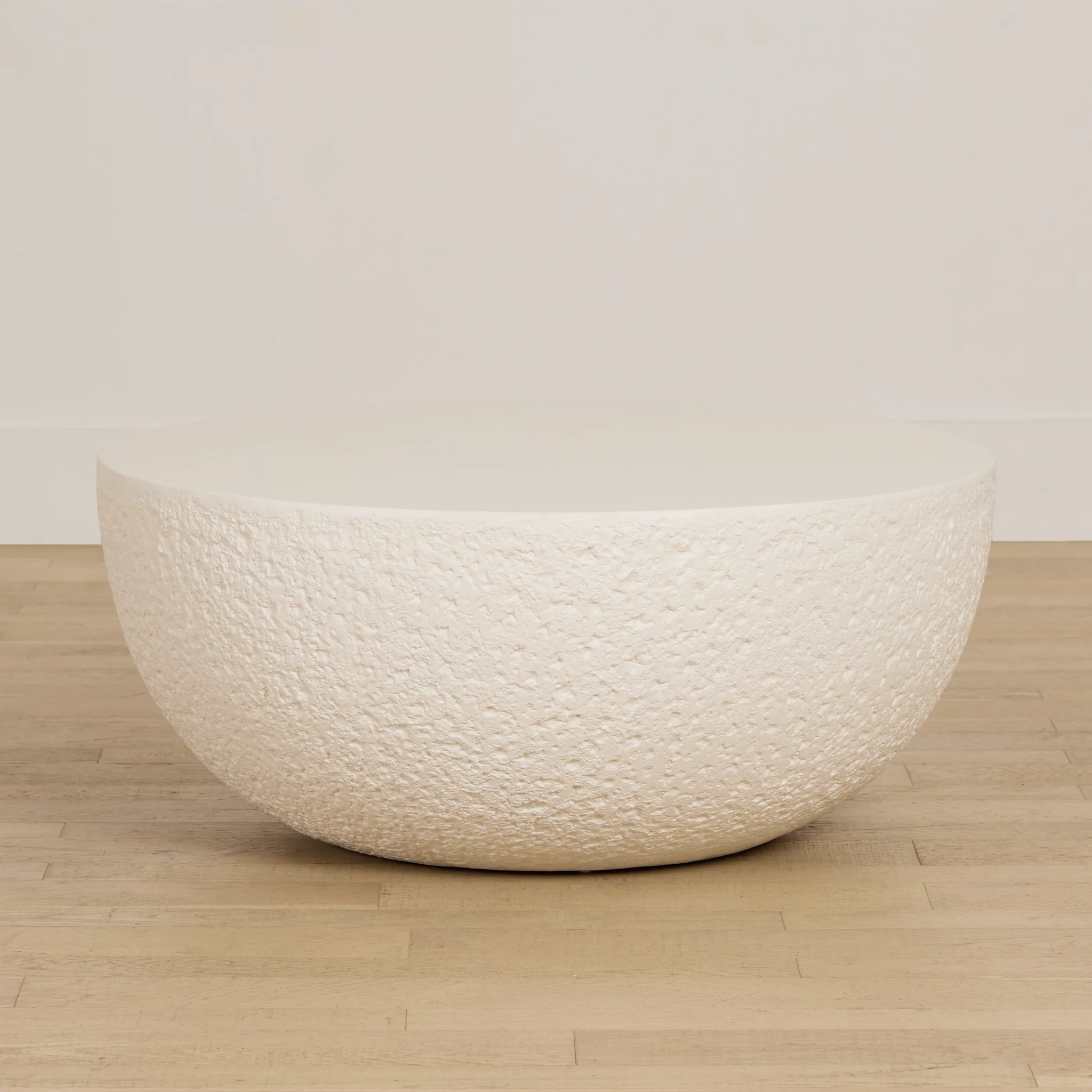 Calia White Round Accent Table