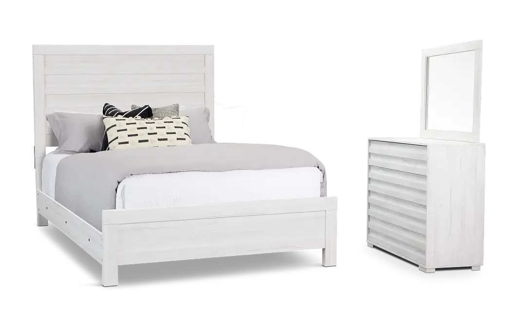 Everett White Panel Bedroom Everett White Panel Bedroom