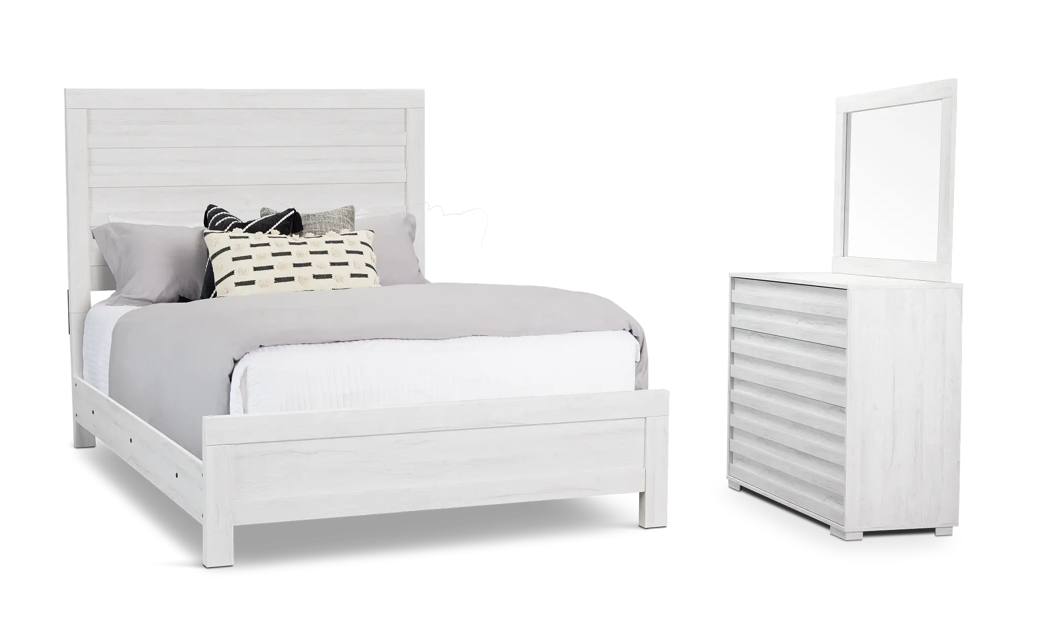 Everett White Panel Bedroom Everett White Panel Bedroom