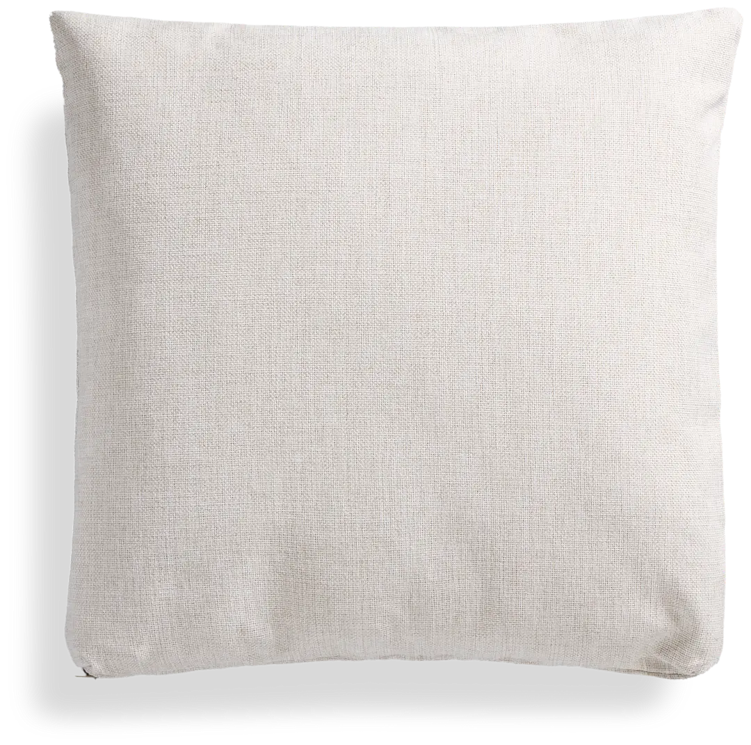 Brantley Light Beige Fabric 20" Accent Pillow Brantley Light Beige Fabric 20" Accent Pillow