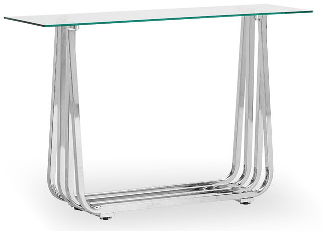 Rachel Glass Console Table