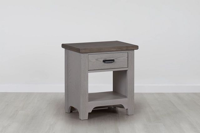 Bungalow Two-tone 1-drawer Nightstand (0)