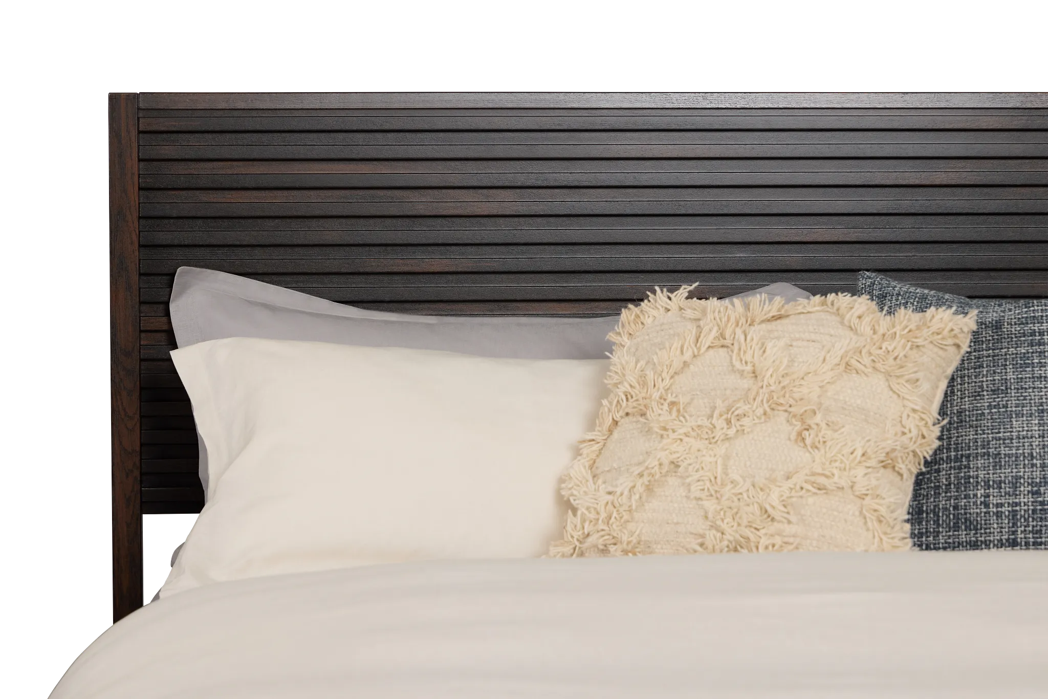 Perry Dark Tone Panel Bed