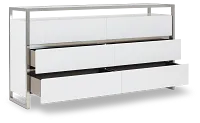 Miami White Dresser