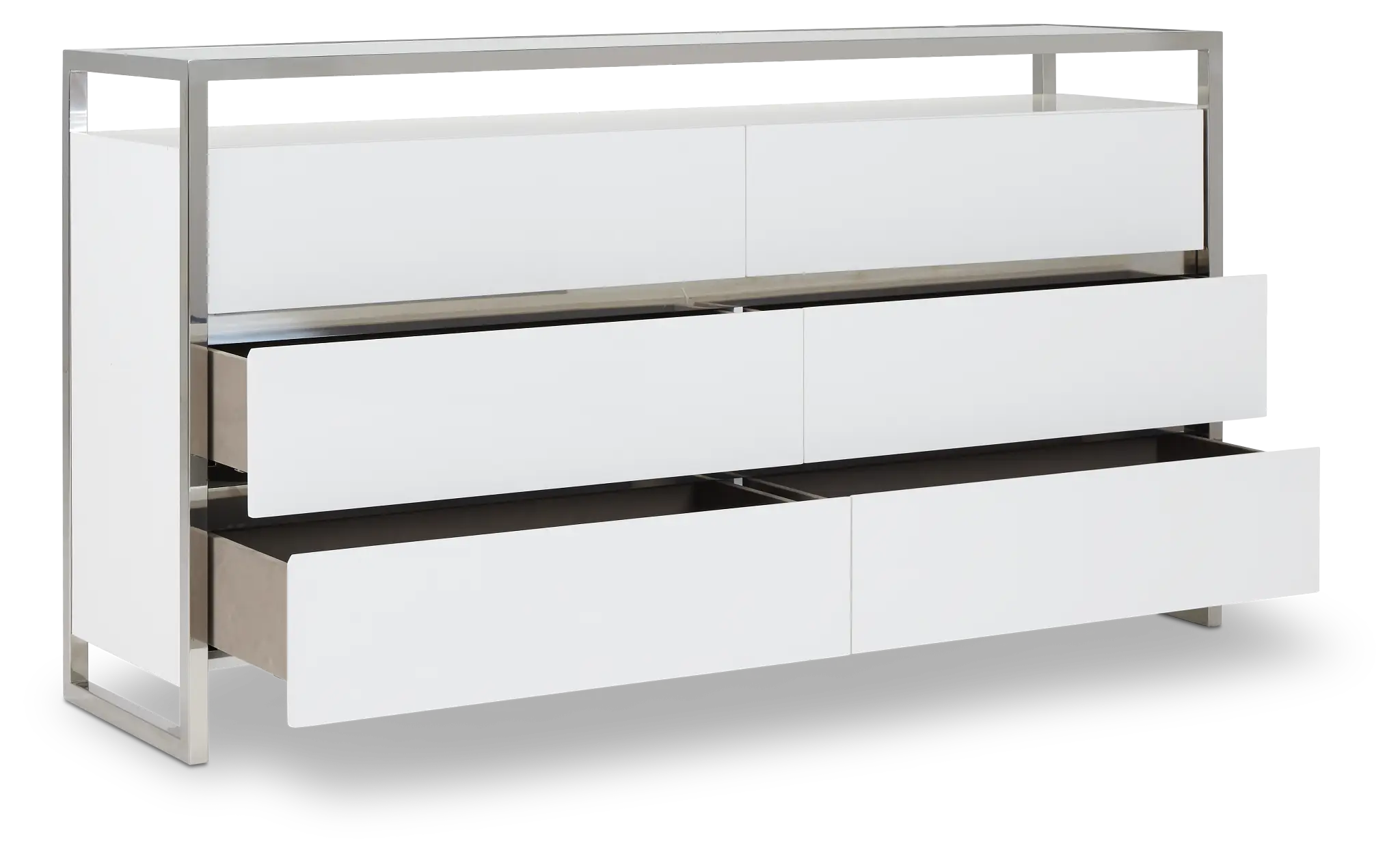 Miami White Dresser Miami White Dresser