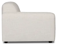 Baylor Light Beige Fabric Left Chair