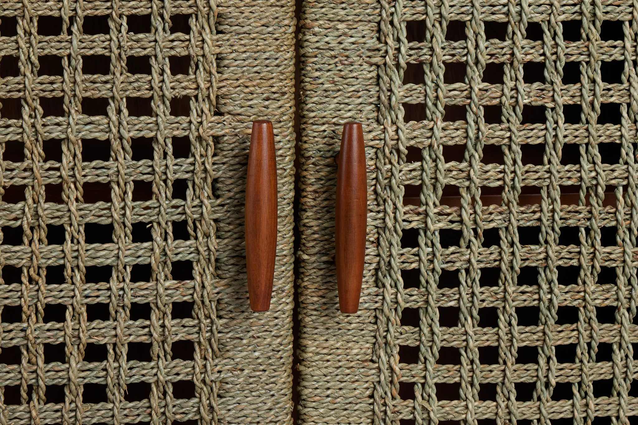 Costas Mid Tone Woven Cabinet