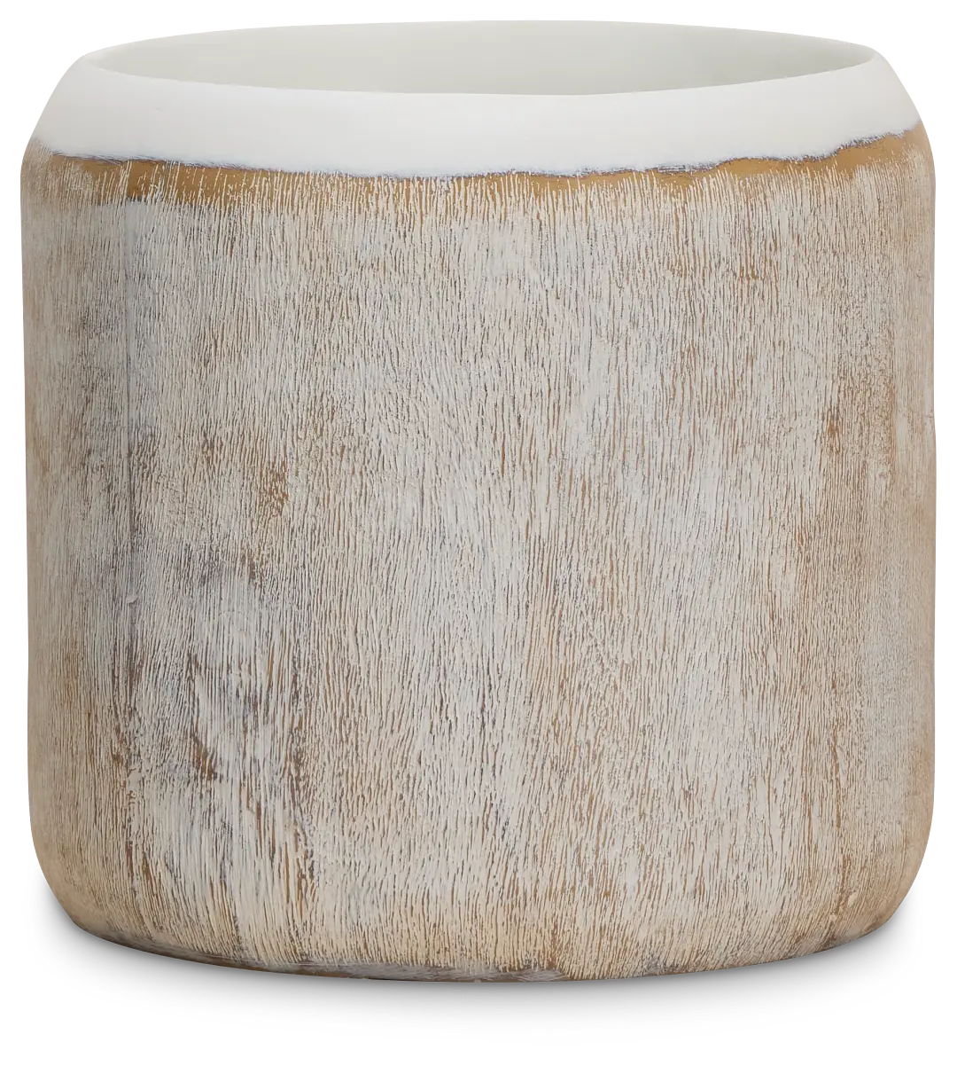 Carmine White Vase Carmine White Vase