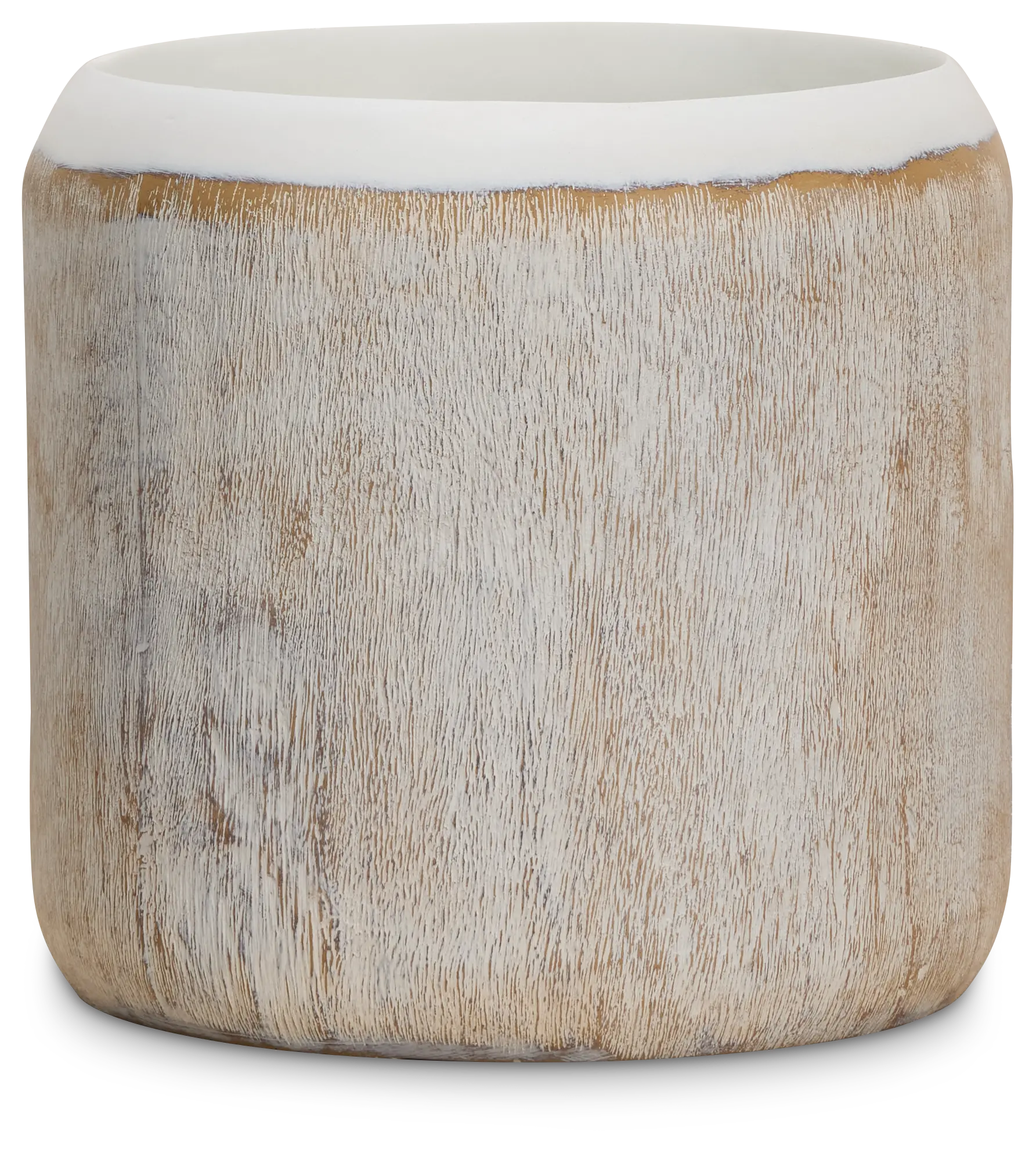 Carmine White Vase Carmine White Vase