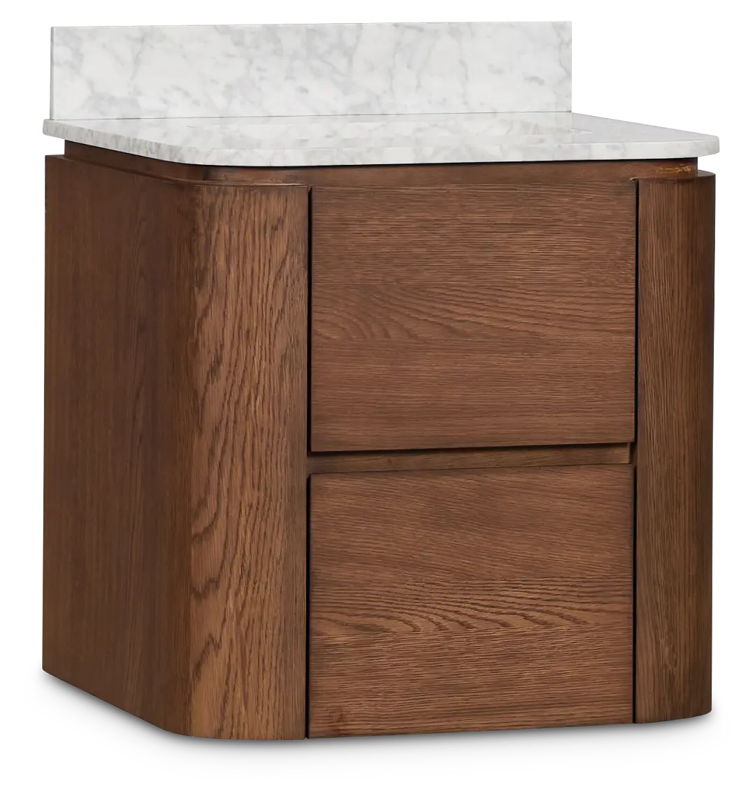 Nomad Mid Tone 24" Floating Bathroom Vanity Nomad Mid Tone 24" Floating Bathroom Vanity