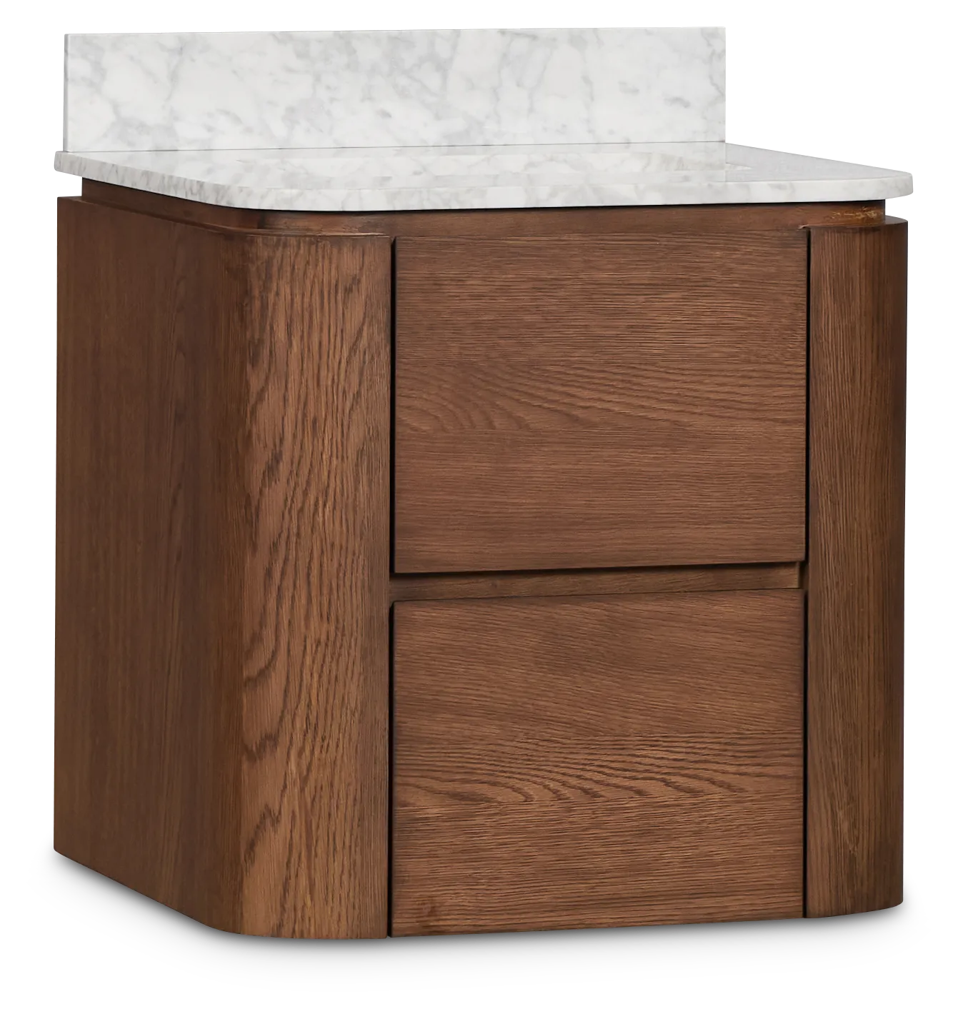 Nomad Mid Tone 24" Floating Bathroom Vanity